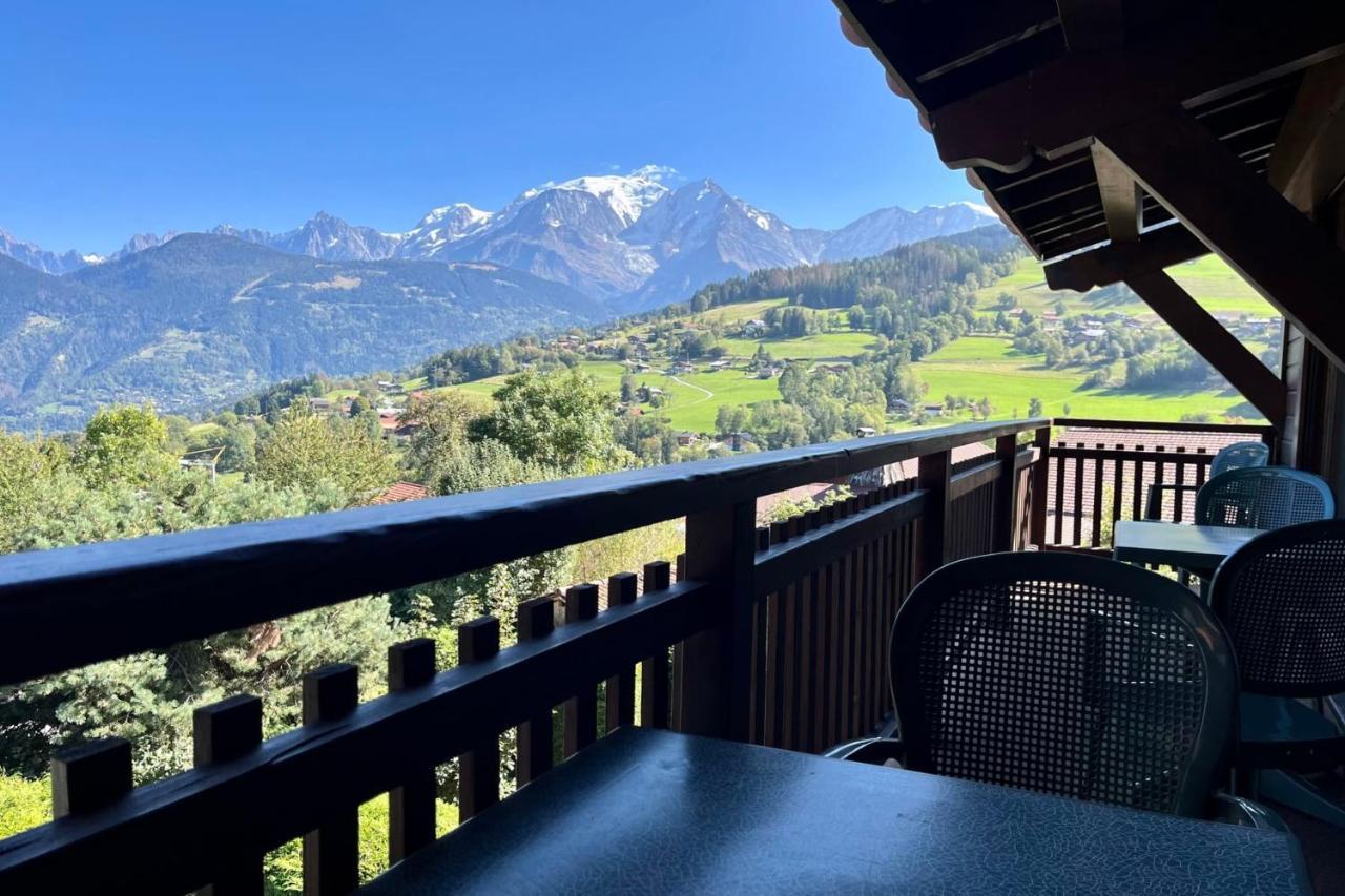 Beautiful Apartment With Balcony And Great View ! Combloux Esterno foto